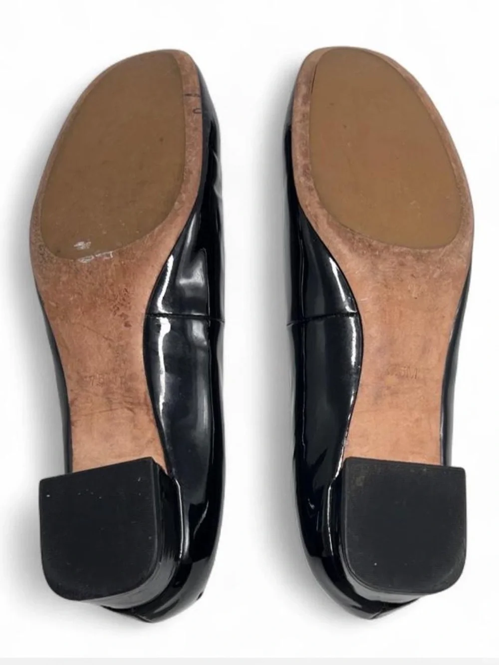 Tory Burch Gigi Pumps, glossy black patent leather, classic round toe, 